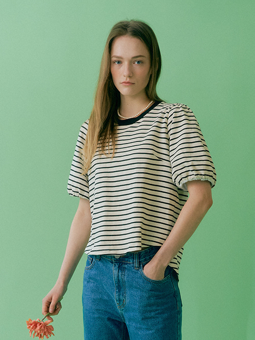 Anne Puff T-Shirts_Stripe