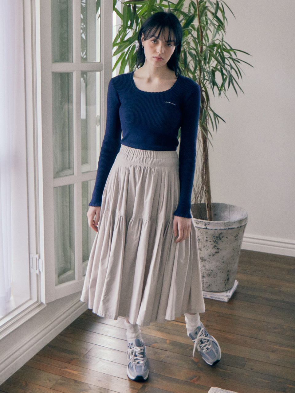 Gianna Full Shirring Skirt VC2333SK007M