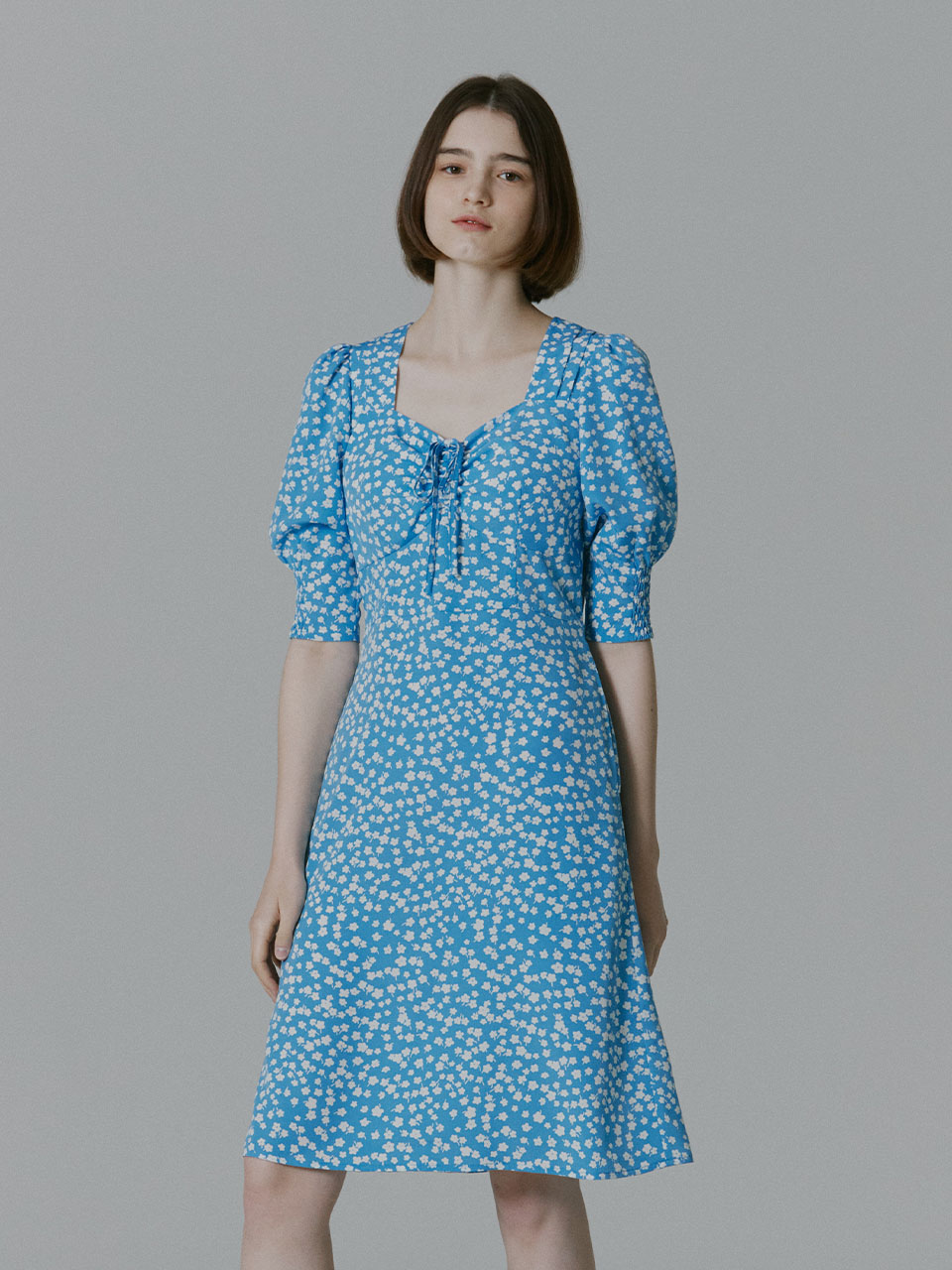 [셀럽 착용]Isabella Heartneck Dress_2color